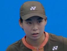 中国金花白卓璿(xuán)遗憾出局，本土選(xuǎn)手止步(bù)四(sì)强！