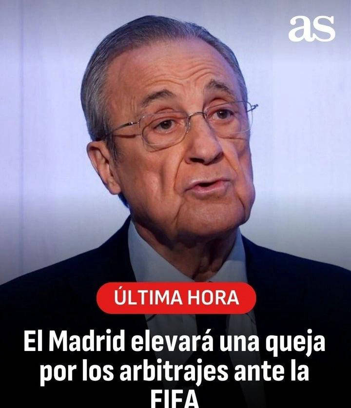 皇馬(mǎ)对裁判争议不(bù)满,向FIFA投诉西甲裁判并提交误判报告