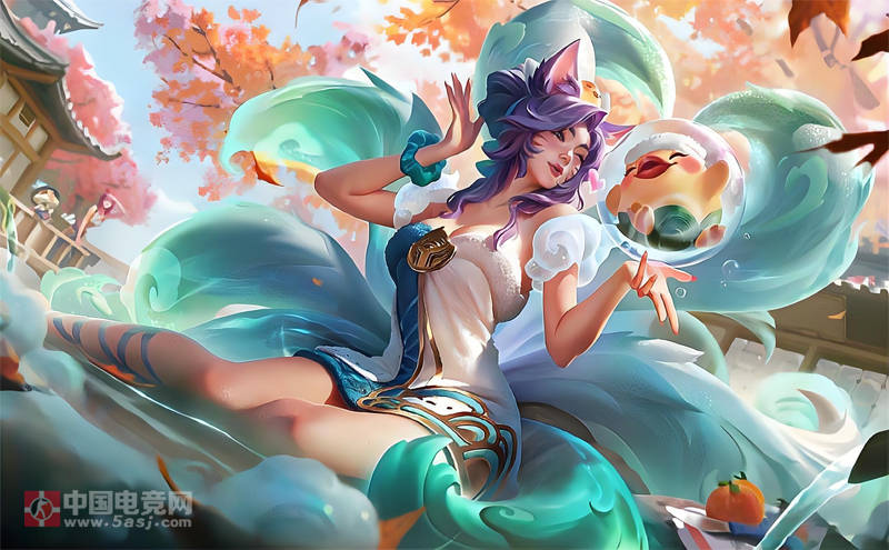 九尾必须Q弹！LOL插畫(huà)师Terence CANTAL曝光 神话幻想 阿(ā)狸(lí)皮肤原(yuán)畫(huà)特(tè)效细节